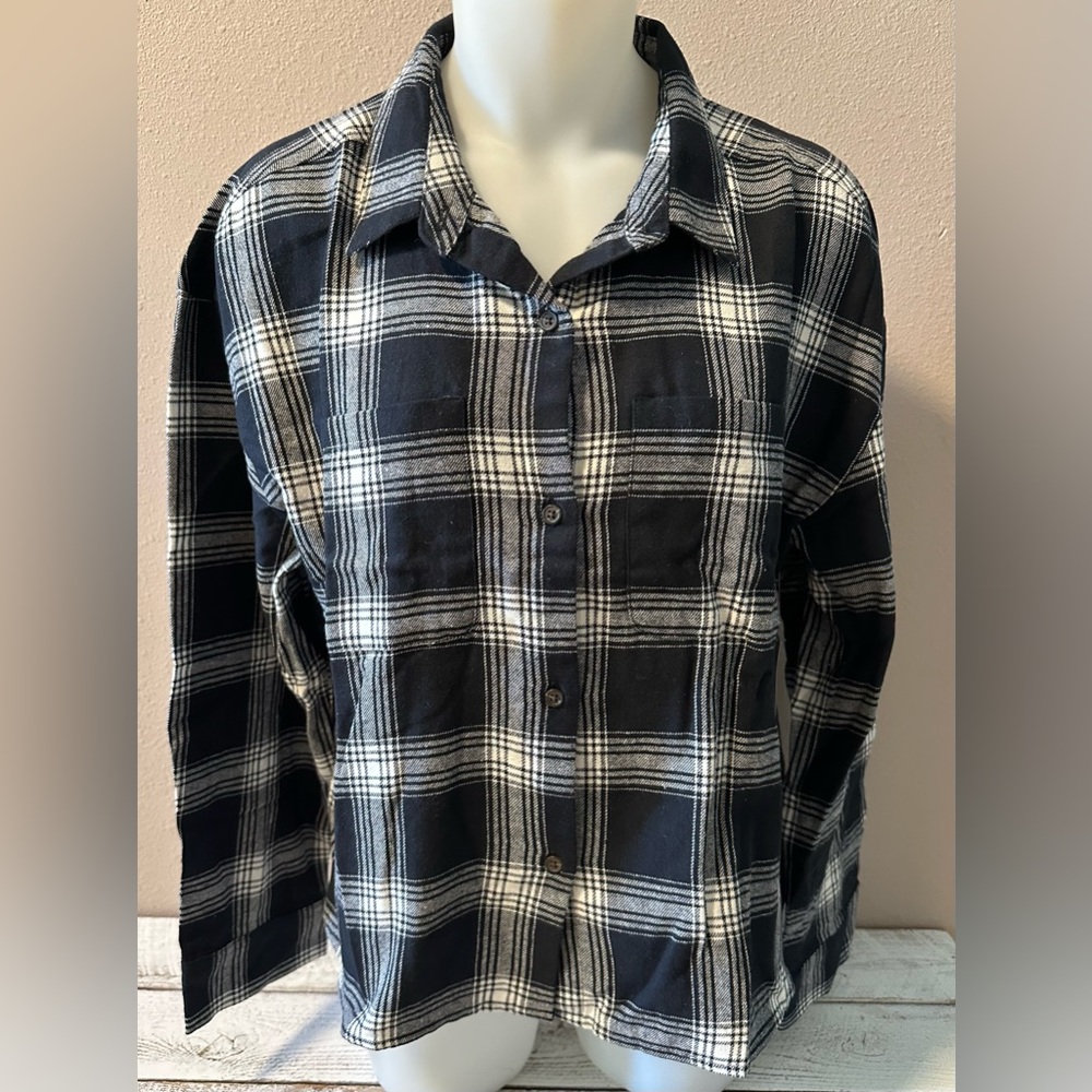 Girl’s Plus Old Navy Plaid Flannel Shirt - NWT